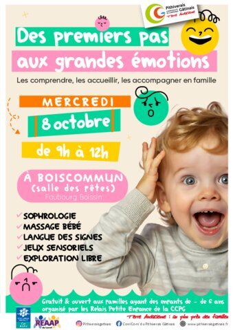 Matinée "Des premiers pas aux grandes émotions"