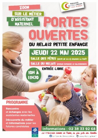 Portes ouvertes - métier d'assistant maternel